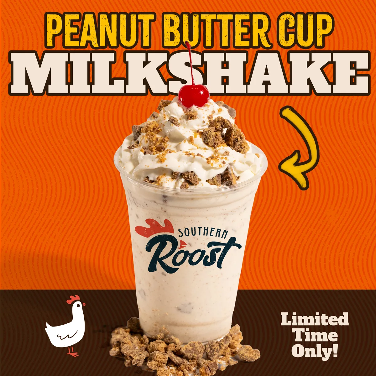 Peanut Butter Cup Milkshake social square